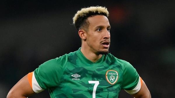 Callum Robinson has eight goals for Ireland in 34 appearances