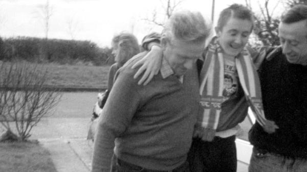 Philip Quinlan after being discharged from hospital aged 16