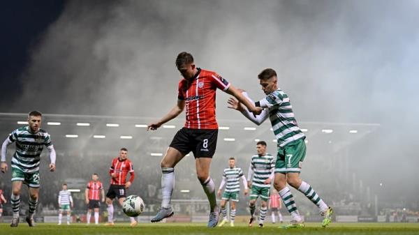 Derry's meeting with Shamrock Rovers at the Brandywell is one of the games which has been selected