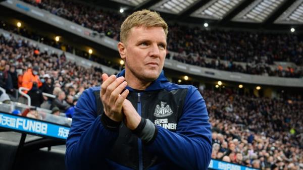 Eddie Howe is looking to catch Manchester United on and off the pitch