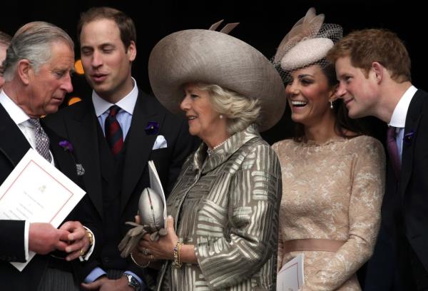 Charles and Camilla attend the funeral of Charles' mother, Queen Elizabeth II, in September 2022.