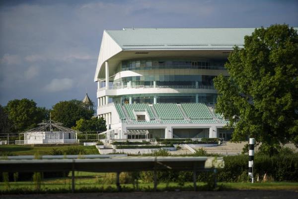 The now-closed Arlington Park Internatio<em></em>nal Racecourse, shown Sept. 6, 2022, in Arlington Heights.