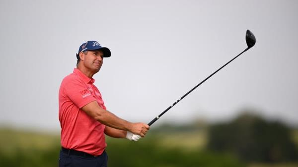 Padraig Harrington in action at the Champions Tour Senior PGA Championship