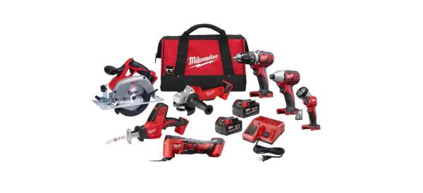 Milwaukee M18 18-volt Lithium-Ion Cordless Combo Tool Kit