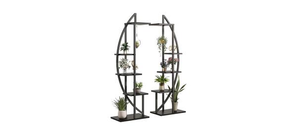 best Yoleny Two-piece Five-tier me<em></em>tal Plant Stand