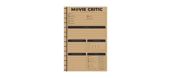 Movie Critic Notebook: Movie Rating Journal