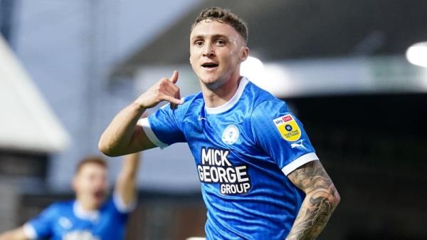 Taylor excelled for Posh in the second half of the League One season