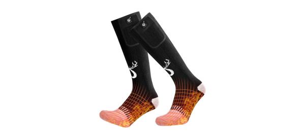 Snow Deer Heated Socks