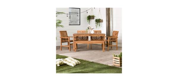 Lark Manor Harbison Rectangular Dining Set